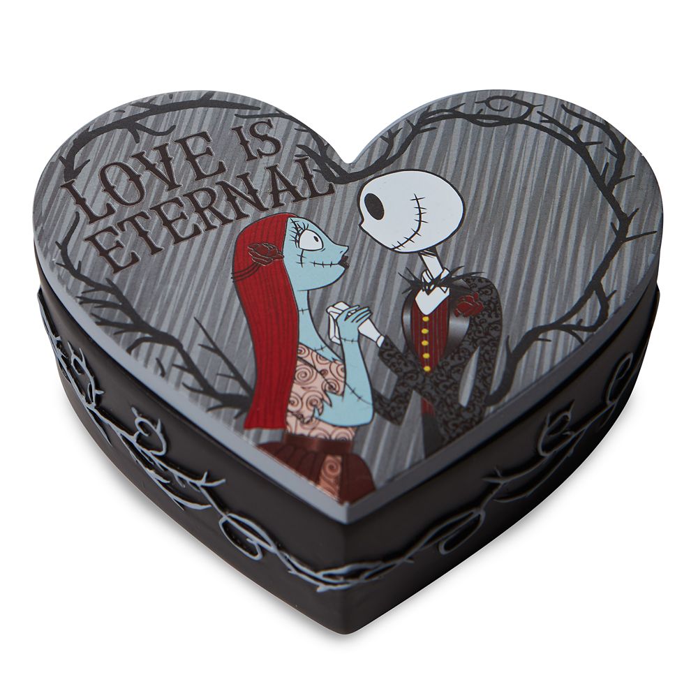 Cajita decorativa Jack Skellington y Sally – El Extraño Mundo de Jack
