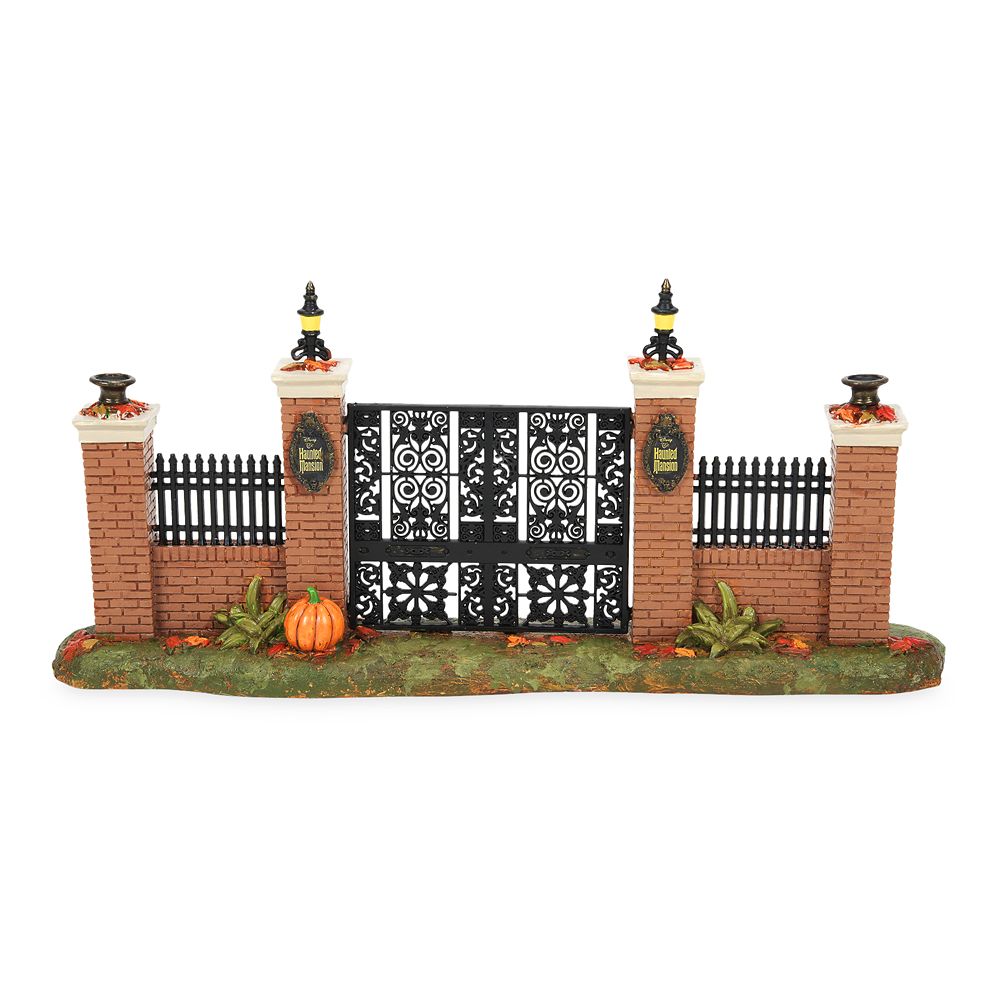 Miniatura de la reja La Mansión Embrujada por Department 56 – Disneyland