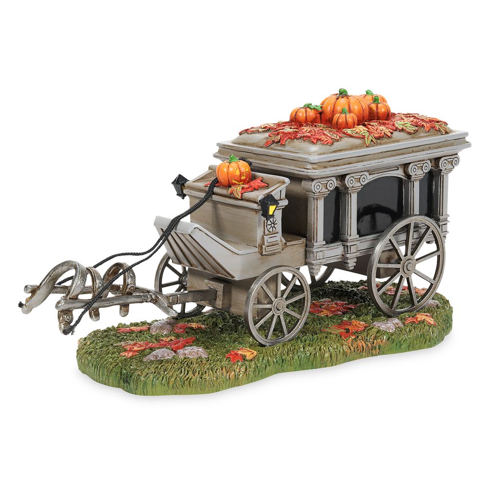 Miniatura de carroza fúnebre La Mansión Embrujada por Department 56 – Disneyland