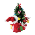 Set de figuras navideñas con luz "Decoraciones" Mickey y Minnie Mouse por Department 56 Possible Dreams