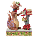 Figura "El deseo navideño de Roo" Kanga y Roo por Jim Shore – Winnie Pooh