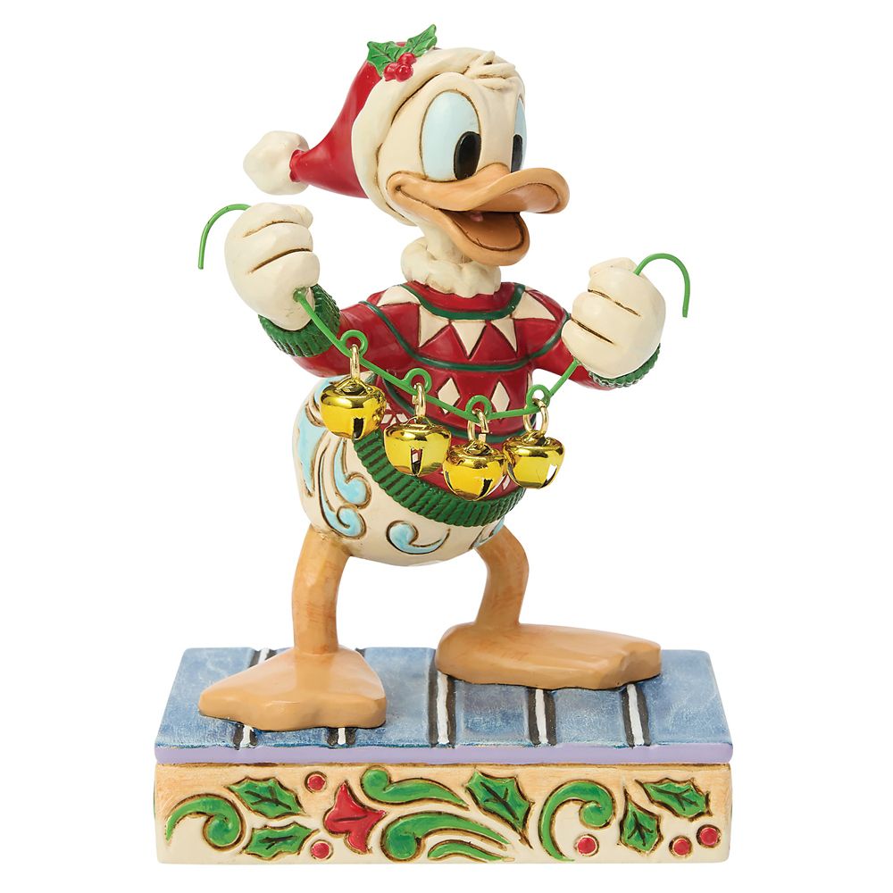 Figura "Cascabel navideño" Pato Donald por Jim Shore