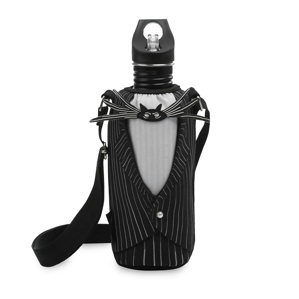 Botella de agua de acero inoxidable y bolso térmico Jack Skellington