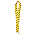 Hufflepuff Striped Tie Lanyard