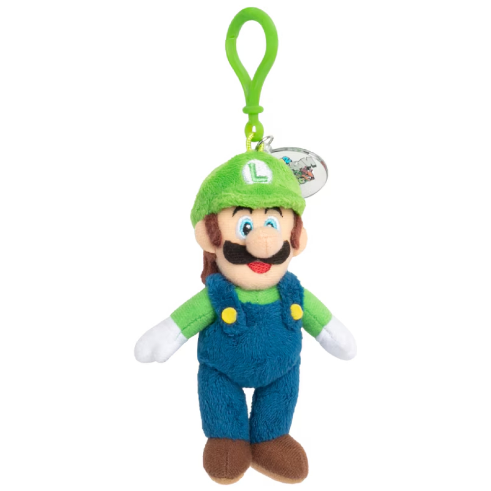 SUPER NINTENDO WORLD Luigi Plush Keychain