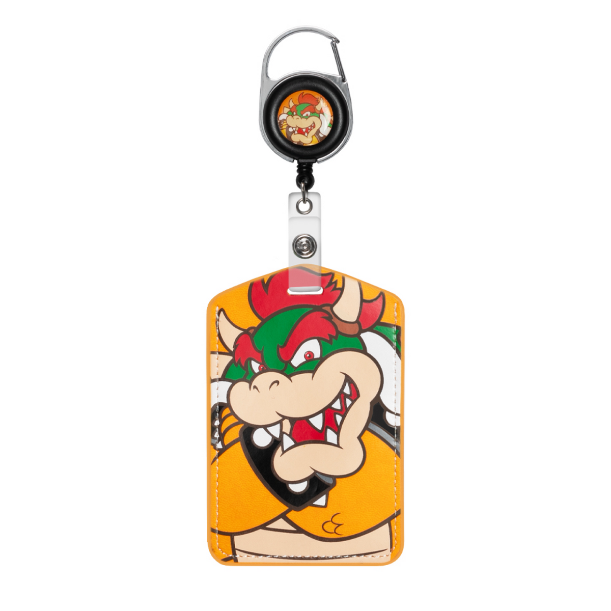 SUPER NINTENDO WORLD Bowser Badge Holder & Reel