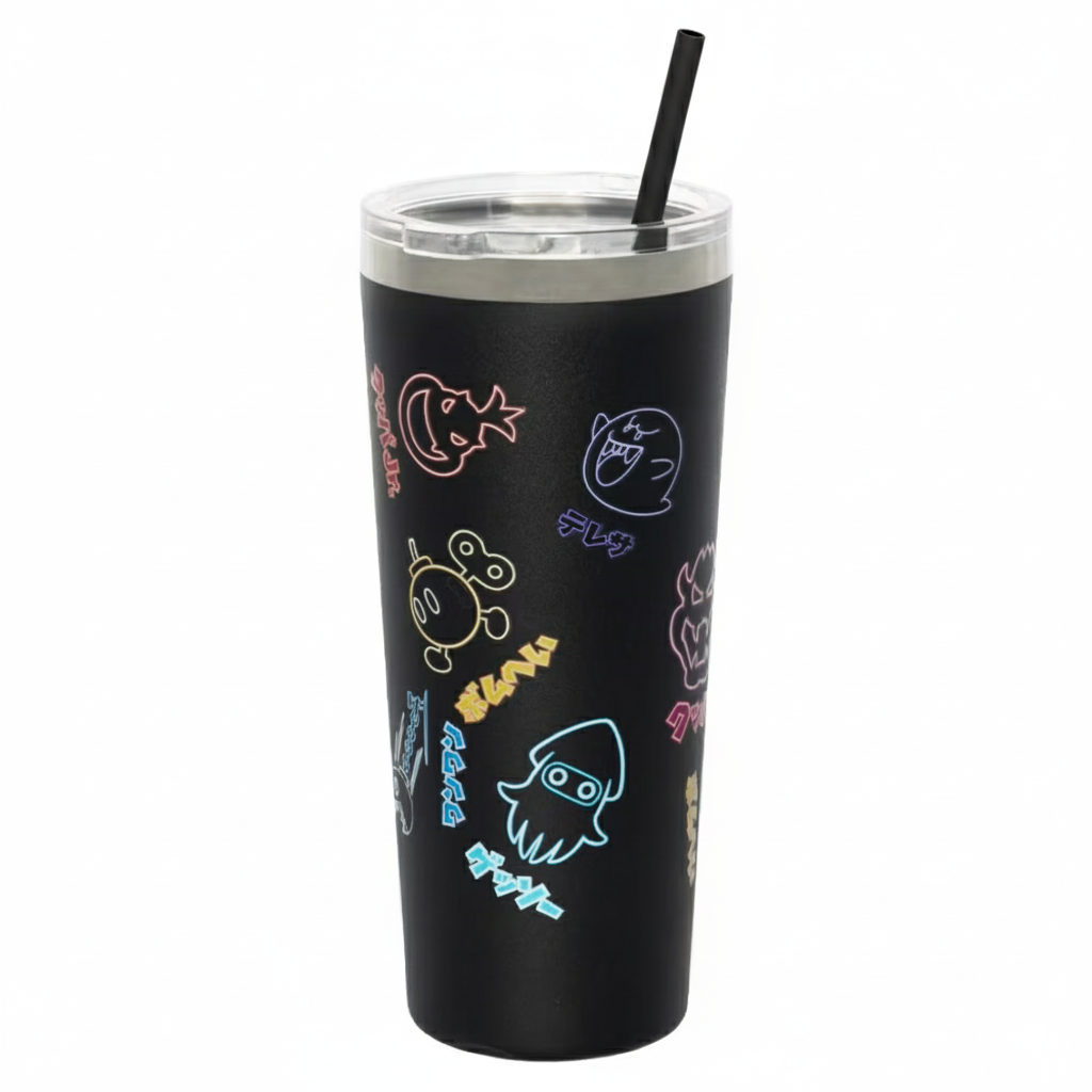 SUPER NINTENDO WORLD Neon Tumbler