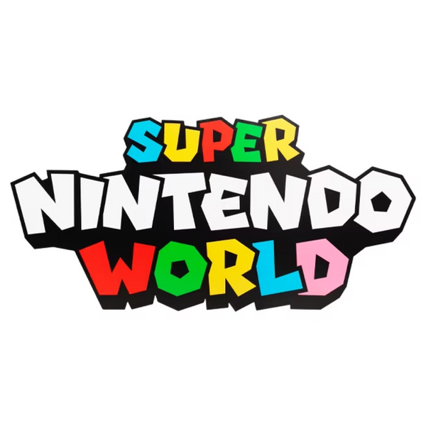 Letrero de madera – SUPER NINTENDO WORLD