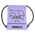 Despicable Me Purple Minion Cinch Bag