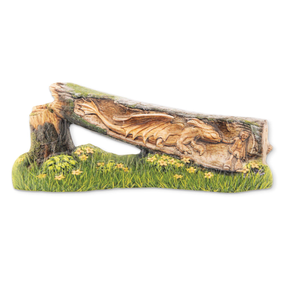 Universal Epic Universe How to Train Your Dragon Carved Tree Pin