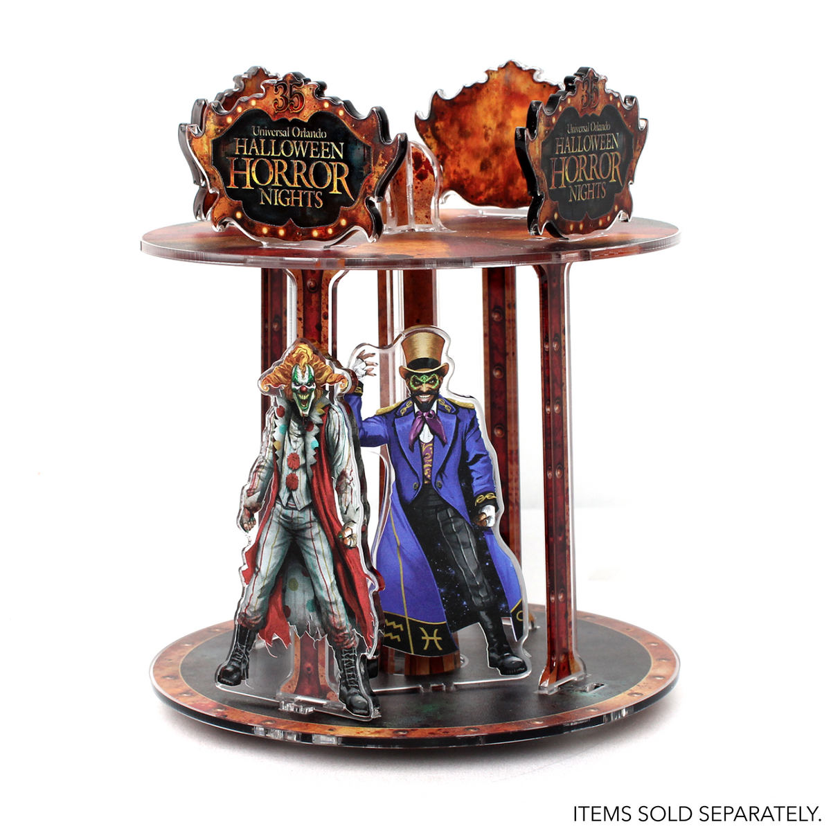 Set acrílico Jack el Payaso Halloween Horror Nights 2026 – Halloween Horror Nights