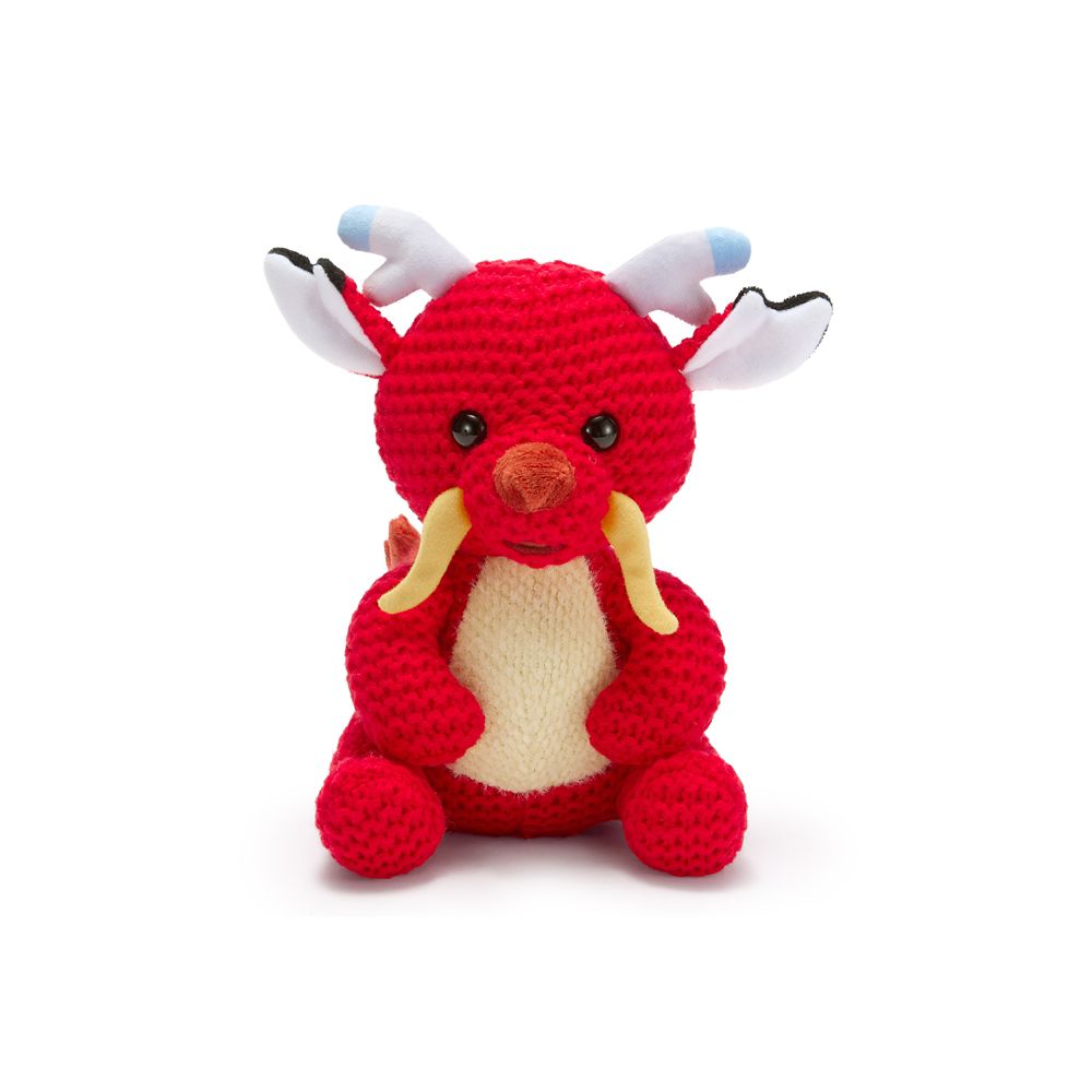 Peluche tejido Mushu – Mulan – Disney Cozy Companions – 8"