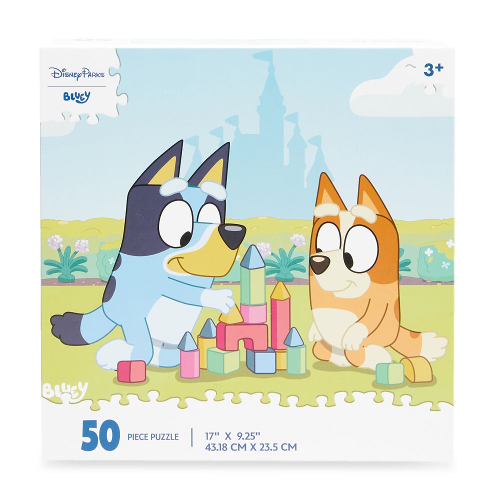 Puzzle de 50 piezas Bluey y Bingo en Disney Parks – Bluey