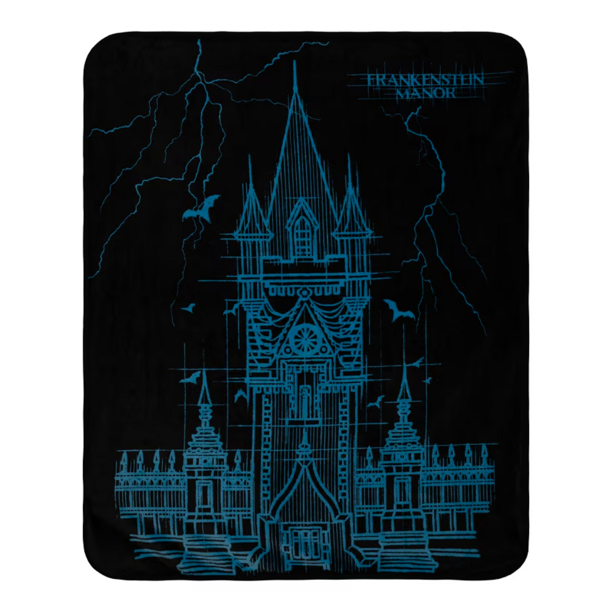 Frankenstein Manor Plush Blanket