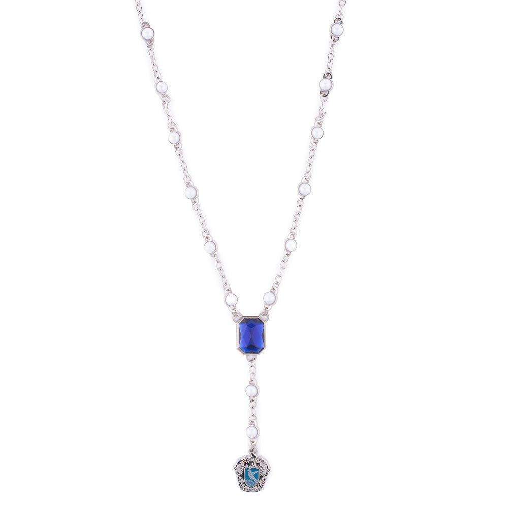 Harry Potter Necklace of Ravenclaw Crest with Pearl