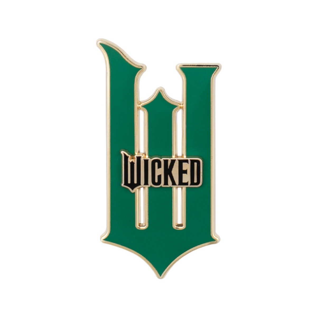Imán logo W dorado – Wicked