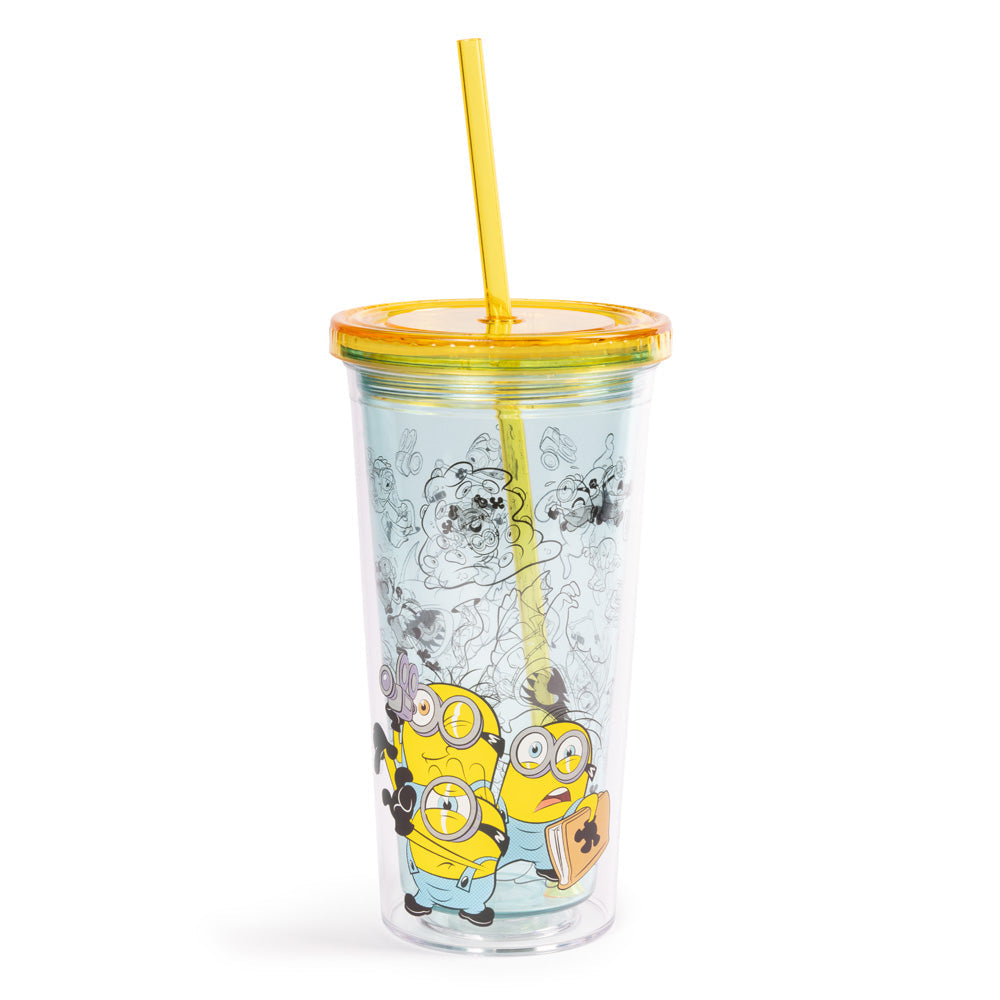 Minions & Monsters Tumbler with Straw