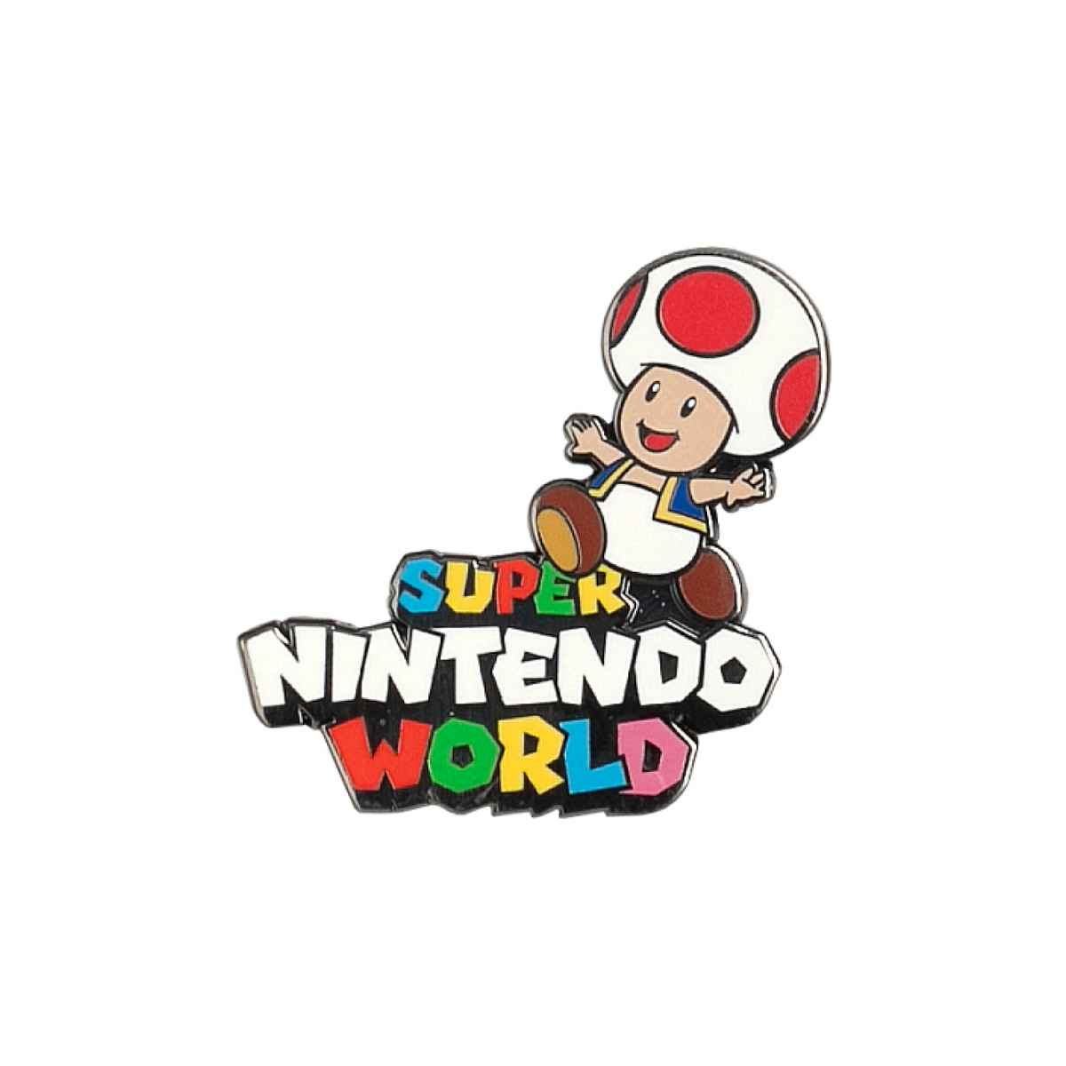 SUPER NINTENDO WORLD Toad Running Pin
