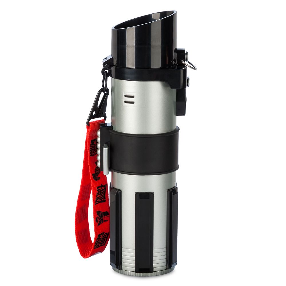 Botella de agua con luz Darth Vader empuñadura de sable de luz – Star Wars