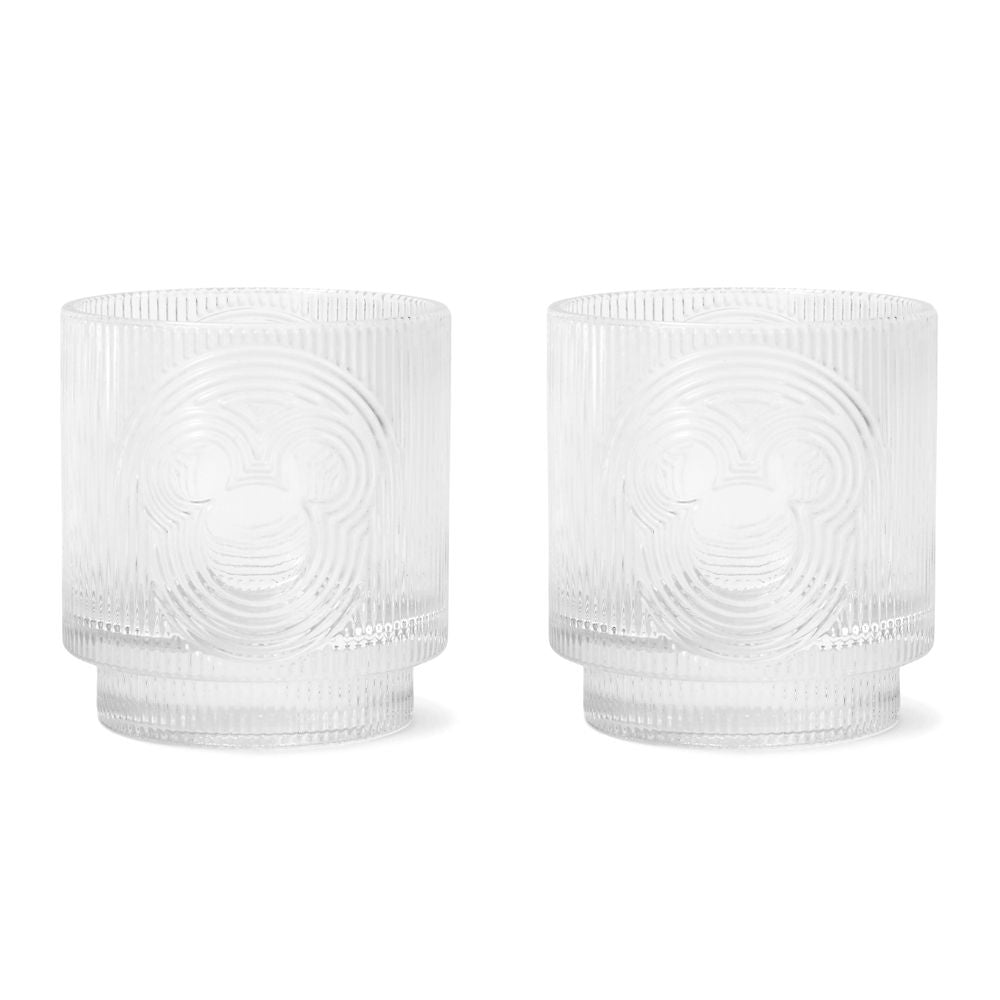 Set de vasos de vidrio Mickey Mouse Icon