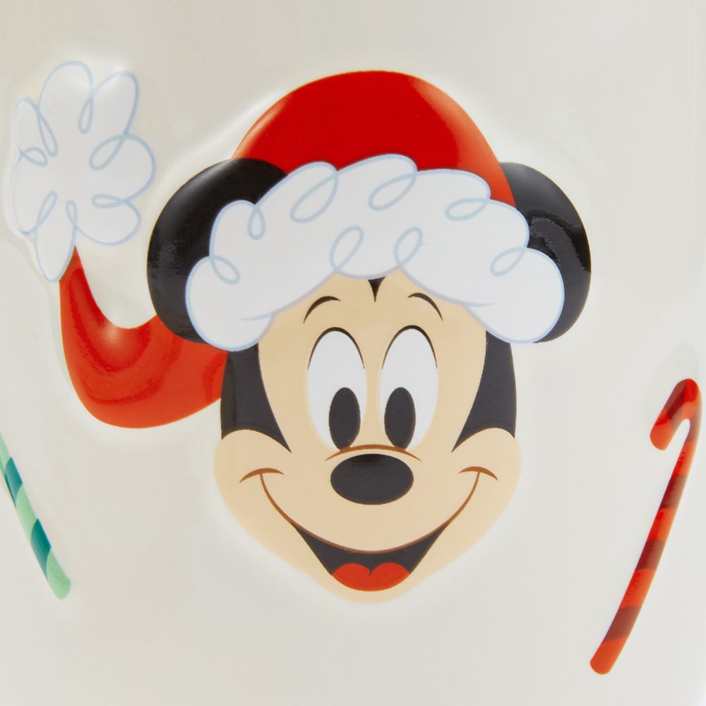 Set taza y plato Leche y Galletas para Santa Mickey Mouse