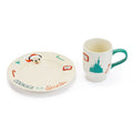 Set taza y plato Leche y Galletas para Santa Mickey Mouse