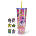 Vaso térmico de viaje Starbucks® Magic Kingdom 24 oz. con pin sorpresa – 2 pzas. – Walt Disney World
