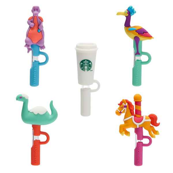 Adorno de silicona sorpresa para bombilla Starbucks