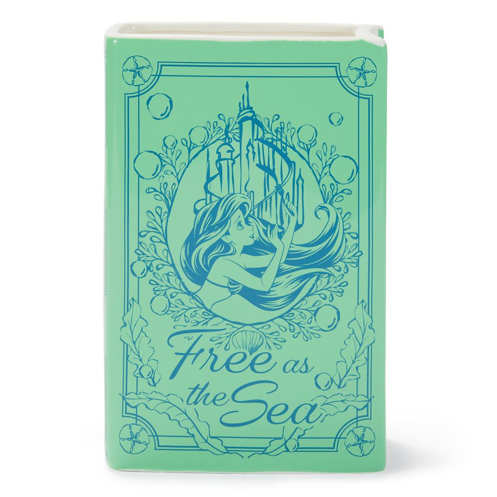 Florero Libro Ariel – La Sirenita