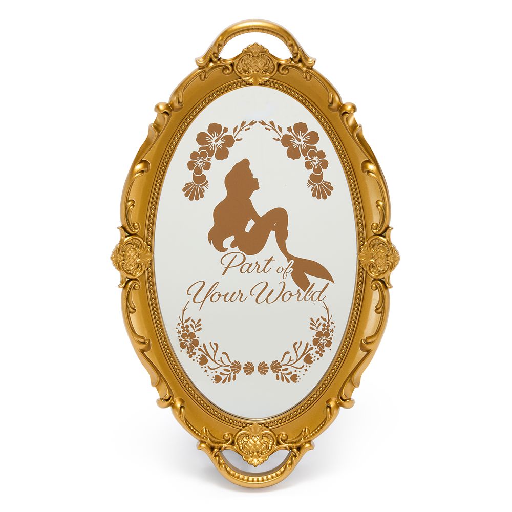Bandeja Decorativa con Espejo Ariel – La Sirenita
