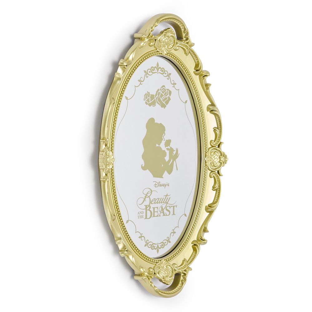 Bandeja Decorativa con Espejo Bella – La Bella y la Bestia