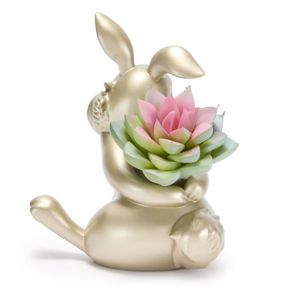 Macetero Tambor con Suculenta Artificial – Bambi