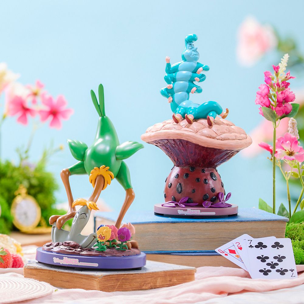 Figura Gnomo de Jardín Oruga – Alicia en el País de las Maravillas 75 Aniversario