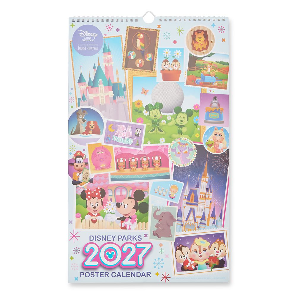 Calendario Póster Disney Parks 2027 por Jerrod Maruyama