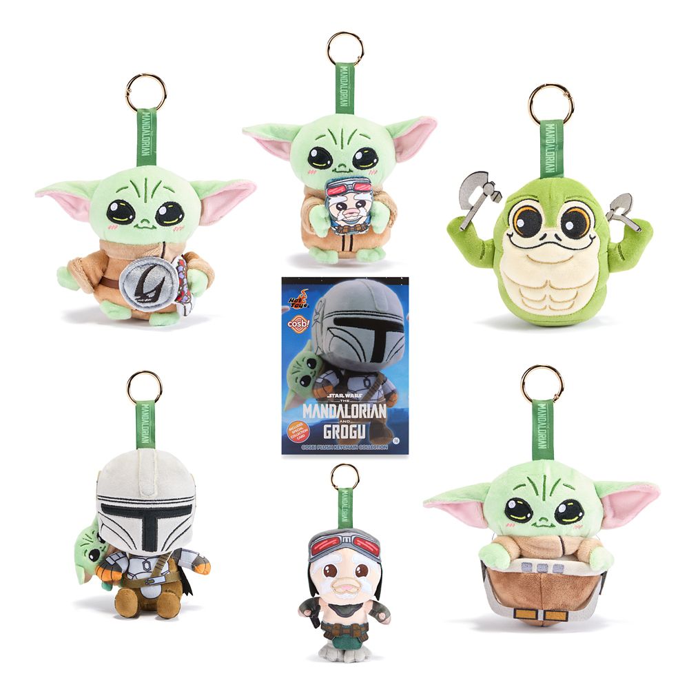 Llavero de peluche con figura sorpresa The Mandalorian y Grogu por Cosbi – Star Wars