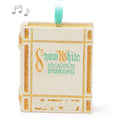 Adorno navideño Storybook Musical Living Magic Sketchbook Blancanieves y los Siete Enanos