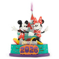Adorno navideño con luz Mickey y Minnie Mouse – Disneyland 2026