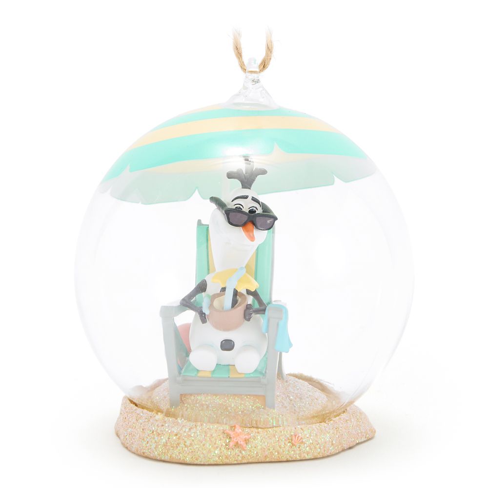 Adorno navideño esfera de vidrio Olaf – Frozen