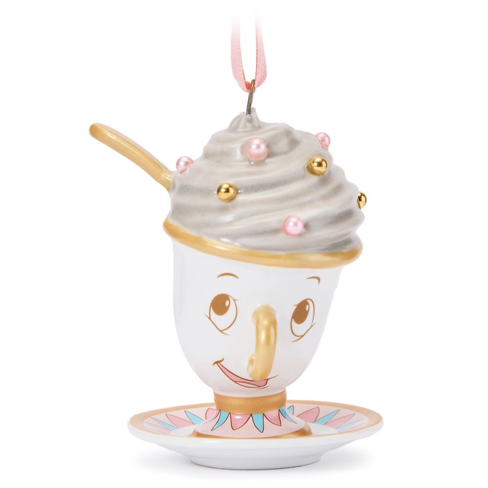 Adorno Chip Postre – La Bella y la Bestia