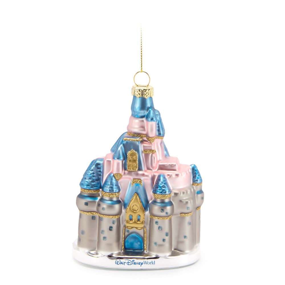 Adorno navideño de vidrio Castillo de Cenicienta – Walt Disney World