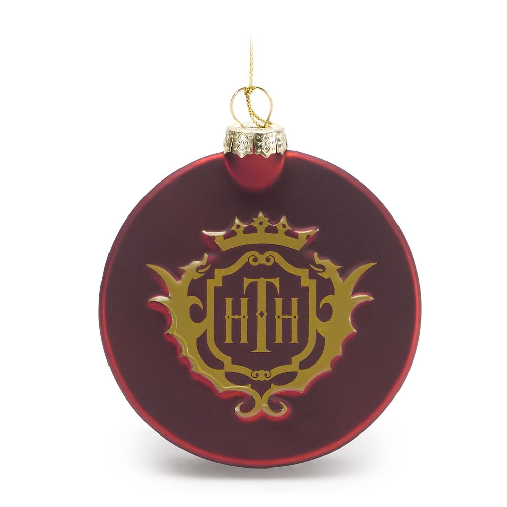 Adorno navideño de vidrio gorra de botones Hollywood Tower Hotel – Disney's Hollywood Studios