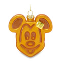 Adorno navideño de vidrio waffle Mickey Mouse – Disney Parks