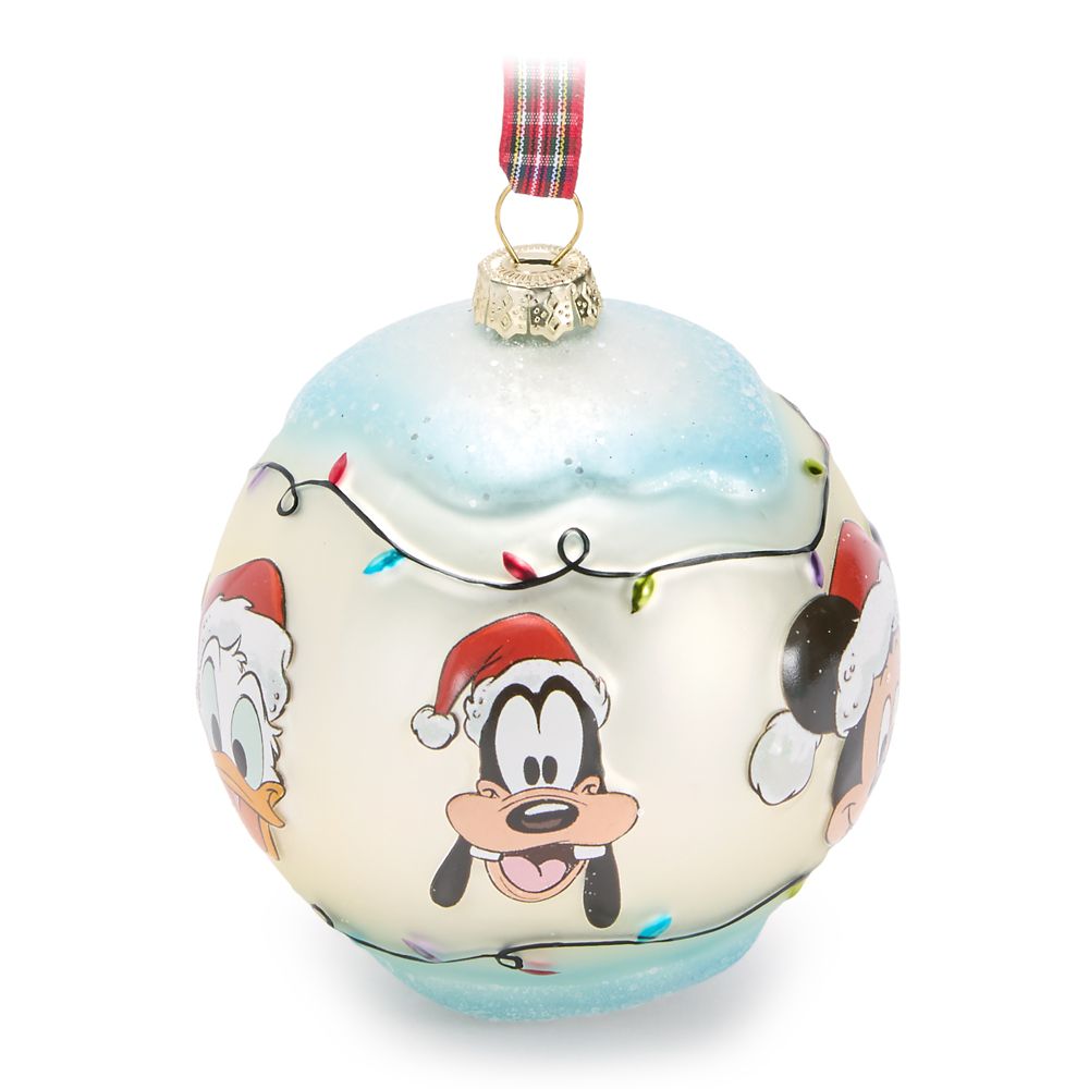 Adorno Esfera de Vidrio Mickey Mouse y sus Amigos