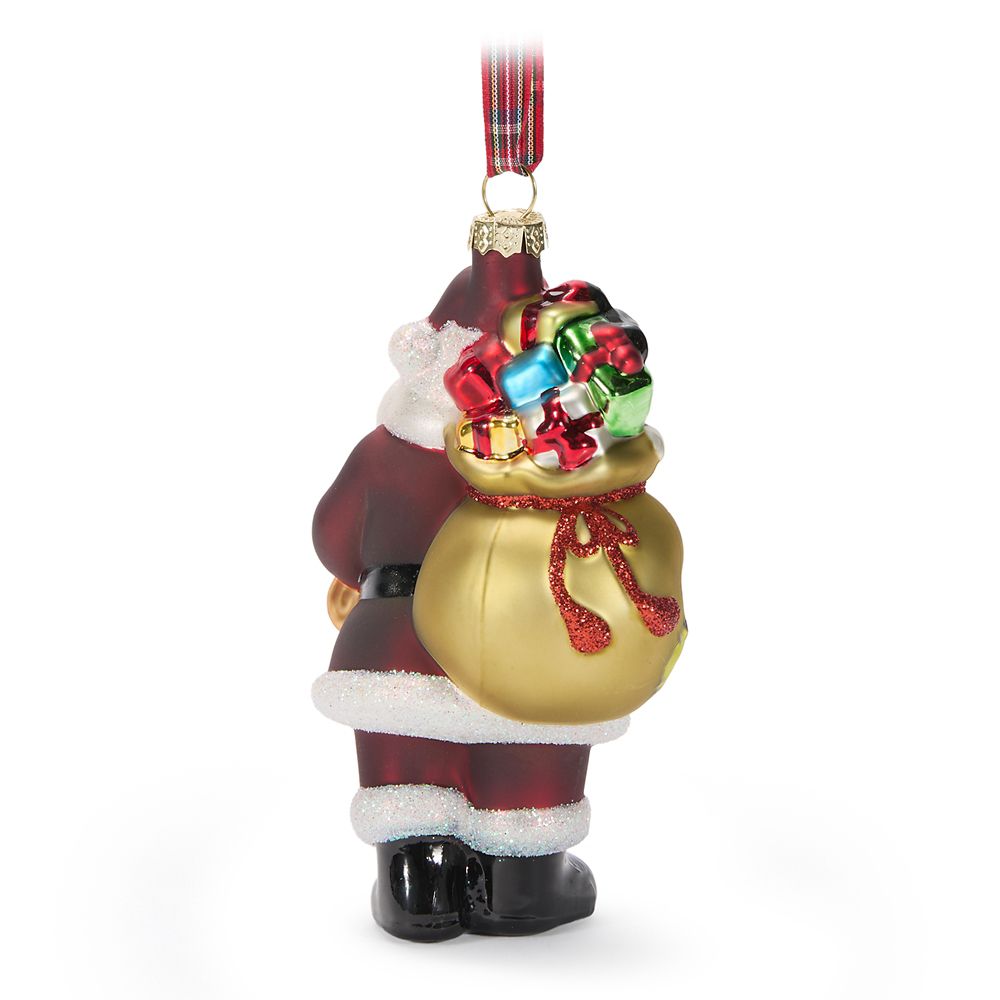 Adorno de Vidrio Santa Claus