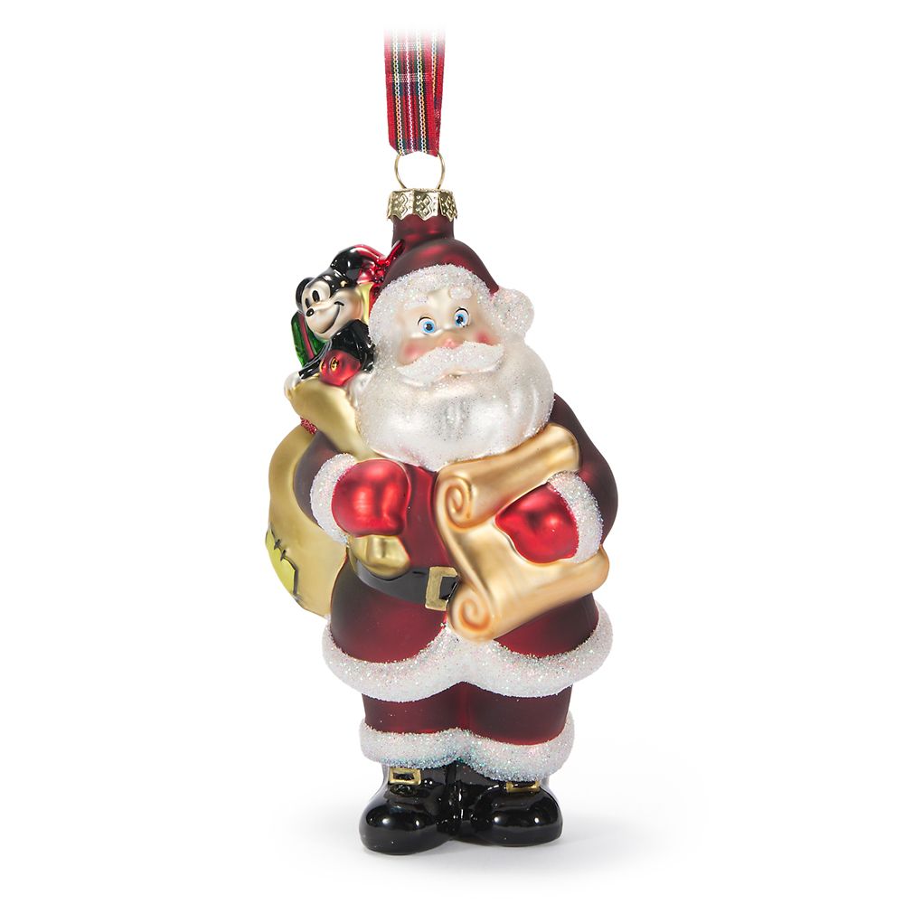 Adorno de Vidrio Santa Claus