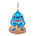 Adorno navideño de vidrio Stitch – Lilo y Stitch