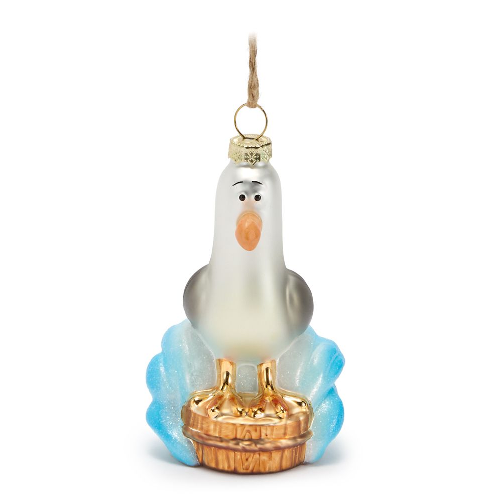 Adorno navideño de vidrio gaviota – Buscando a Nemo