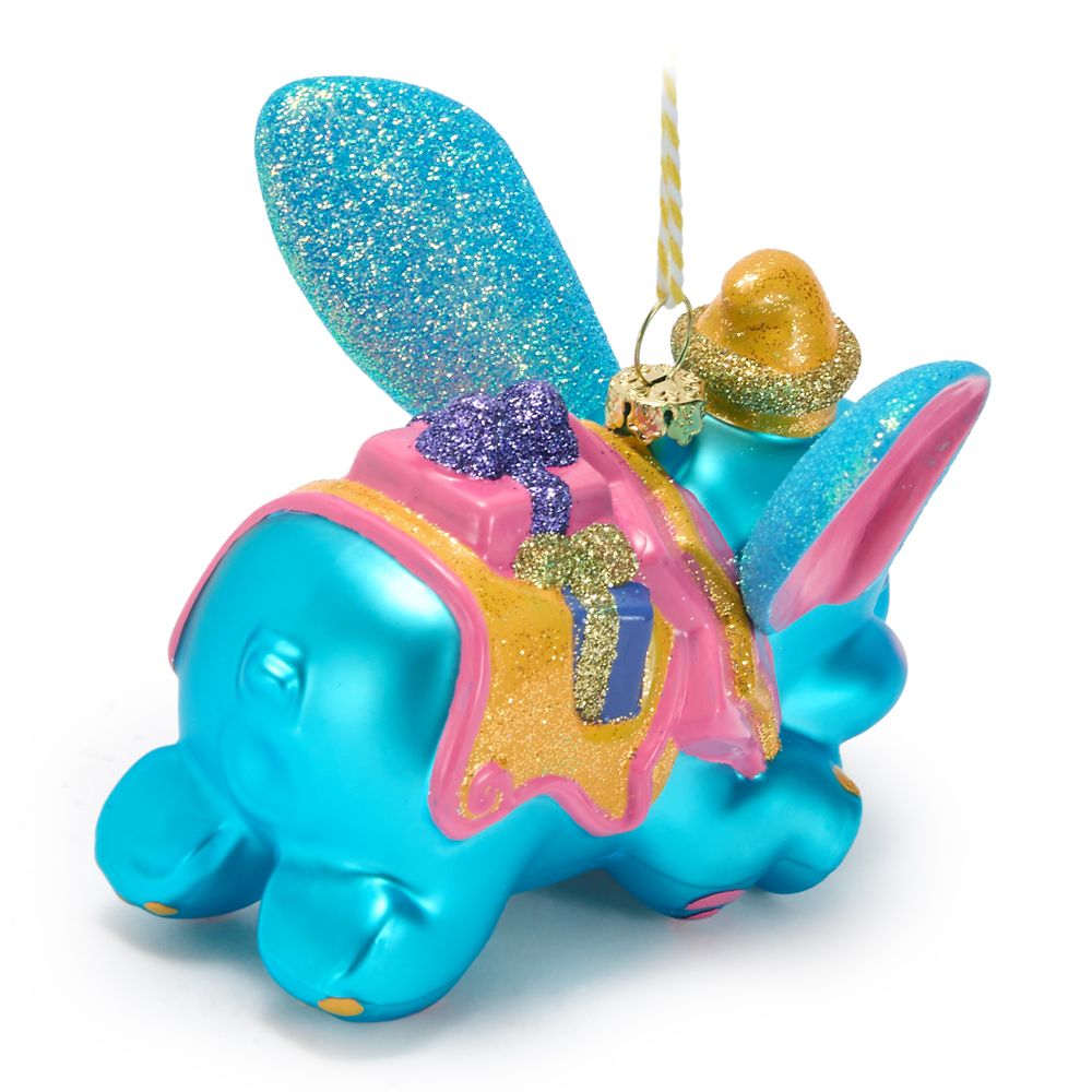 Adorno de Vidrio Dumbo el Elefante Volador