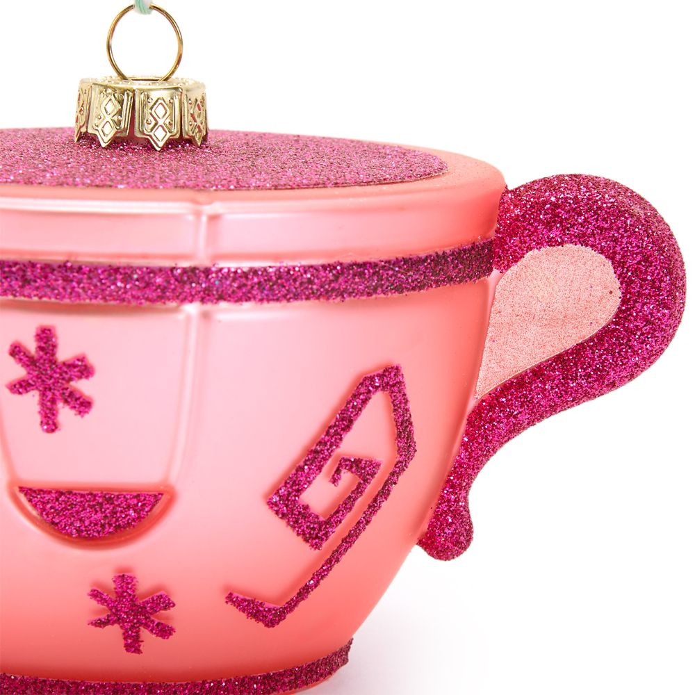 Adorno de Vidrio Taza de Té Fiesta del Té – Alicia en el País de las Maravillas
