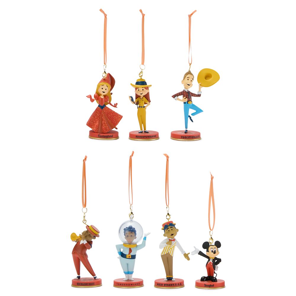 Set de adornos navideños figurativos Disneyland 70.º aniversario Vault Collection
